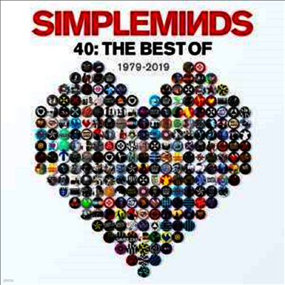 Simple Minds — 40: The Best Of 1979-2019 (Remastered) 앨범 커버