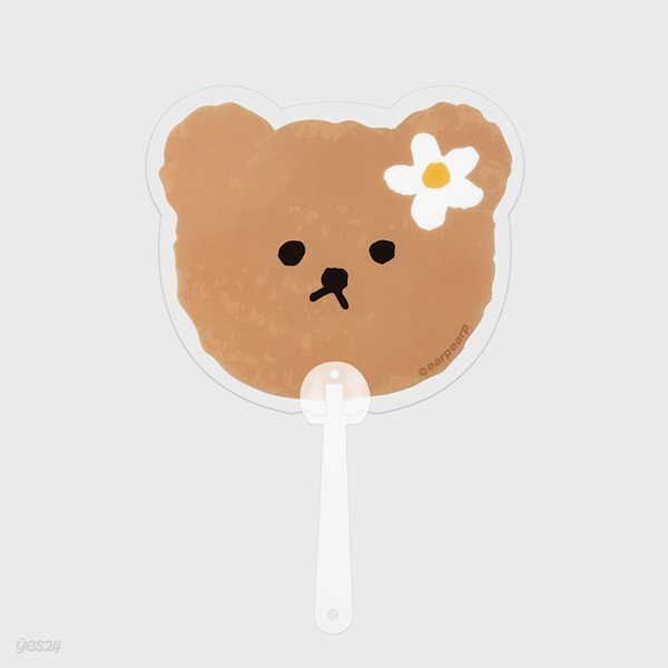 Dot flower bear(부채)
