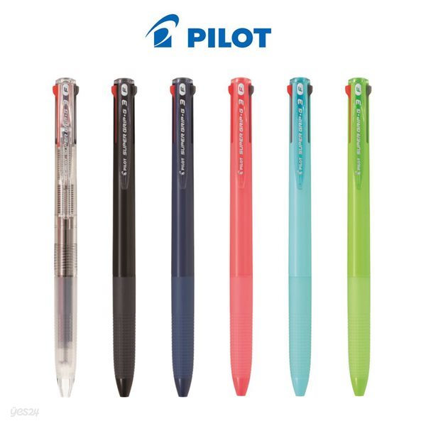 [알앤비]PILOT 파이롯트 슈퍼그립 G3 3색볼펜 SUPER GRIP G