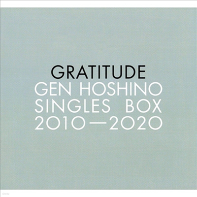 Hoshino Gen (ȣó ) - Singles Box "Gratitude" (11CD+9DVD+1Blu-ray)