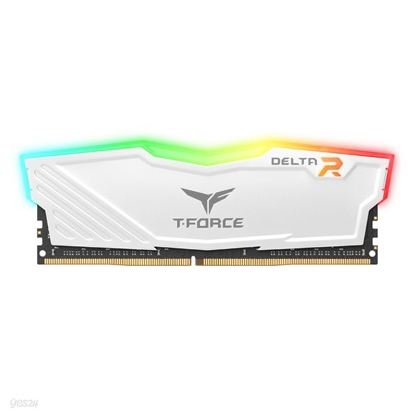 TeamGroup T-Force DDR4 32G PC4-25600 CL16 Delta RGB 화이트 서린