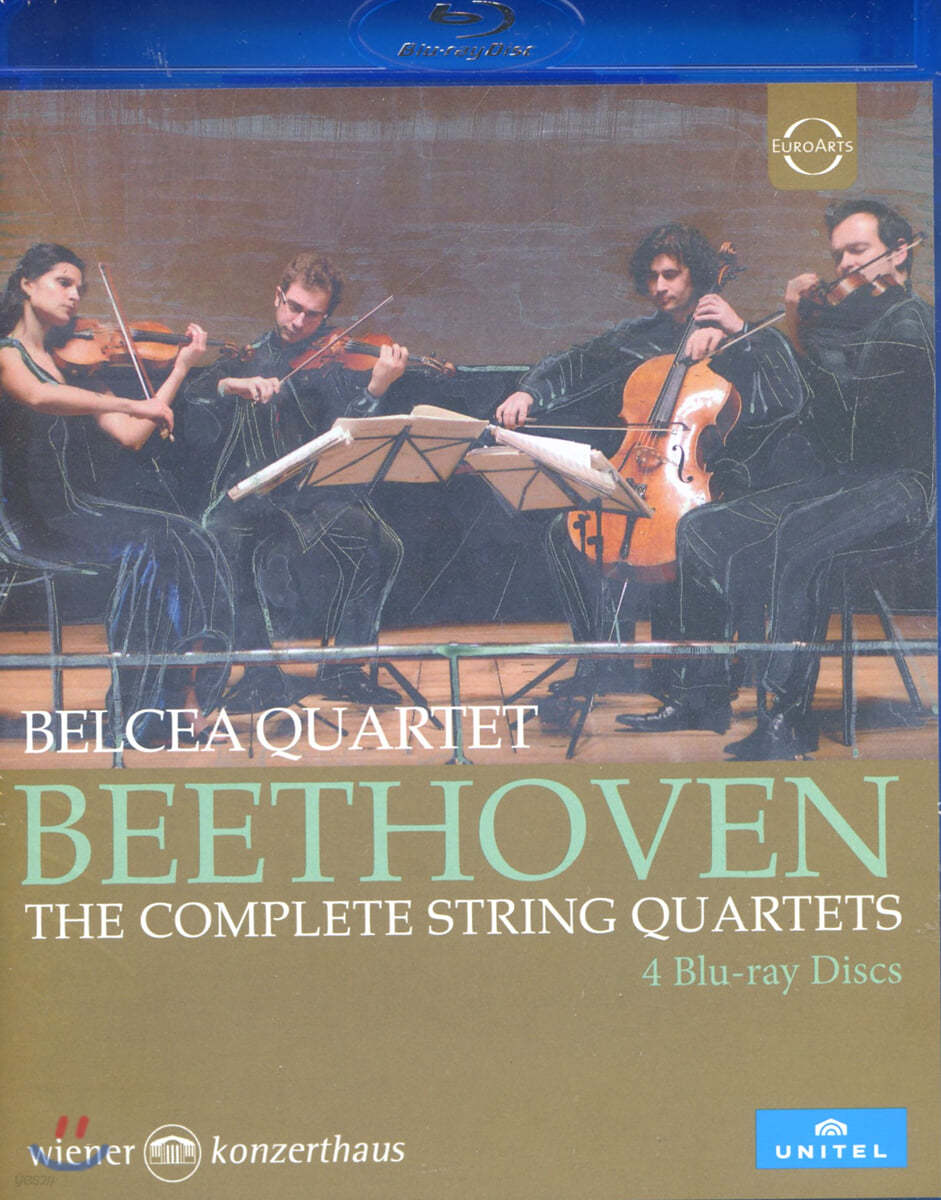 Belcea Quartet 베토벤: 현악 4중주 전곡집 - 벨체아 사중주단 [블루레이]