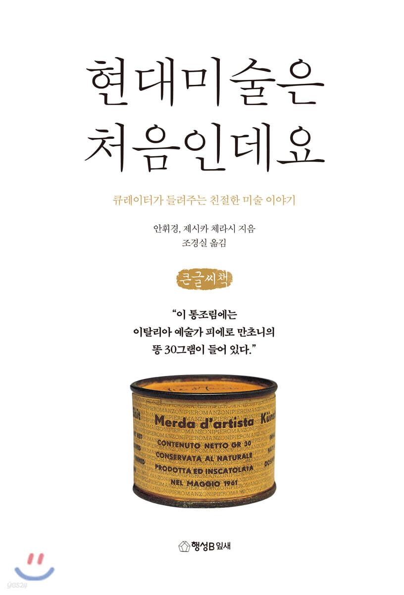 현대미술은 처음인데요 (큰글씨책)