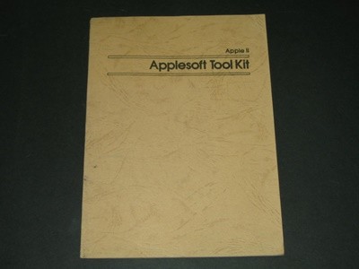 Apple2 - Applesoft Toolkit