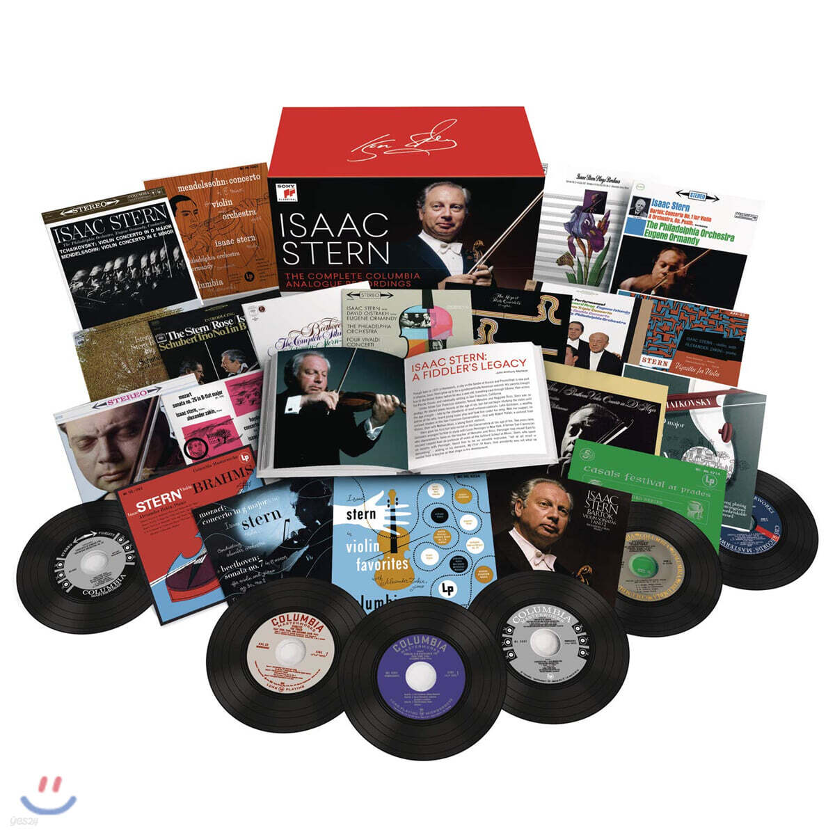 아이작 스턴 컬럼비아 아날로그 레코딩 전집 (Isaac Stern - The Complete Columbia Analogue Recordings)