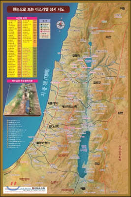 한눈으로 보는 이스라엘 성서 지도