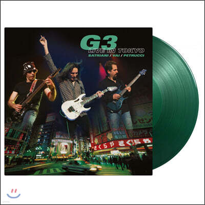 Joe Satriani, Steve Vai, John Petrucci — G3 Live In Tokyo 조 새트리아니, 스티브 바이, 존 페트루치 도쿄 라이브 앨범 커버