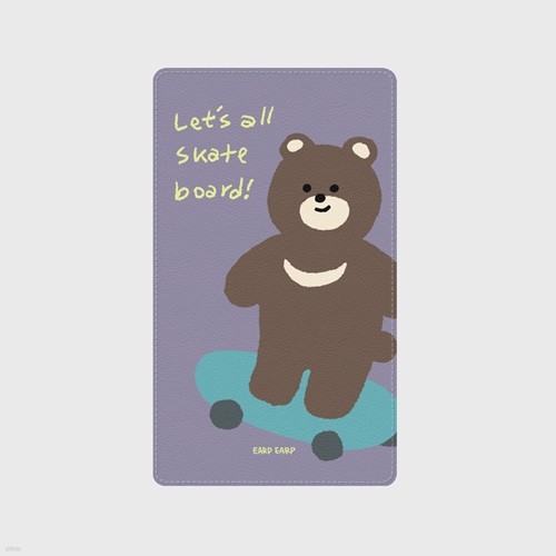 BOARD BEAR-PURPLE(͸-)