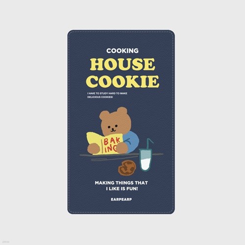 COOKIE BEAR-NAVY(͸-)