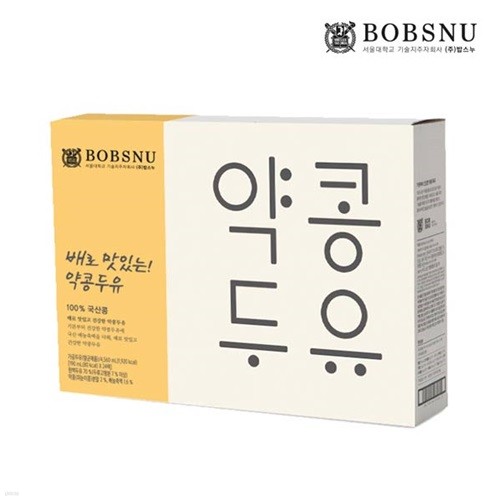 서울대 공동개발 배로 맛있는 약콩두유 190ml (24팩)