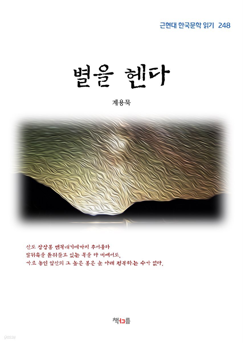 계용묵 별을 헨다 (근현대 한국문학 읽기 248)