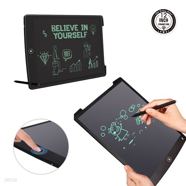 12인치 LCD 메모패드 전자노트 전자메모보드 노트패드