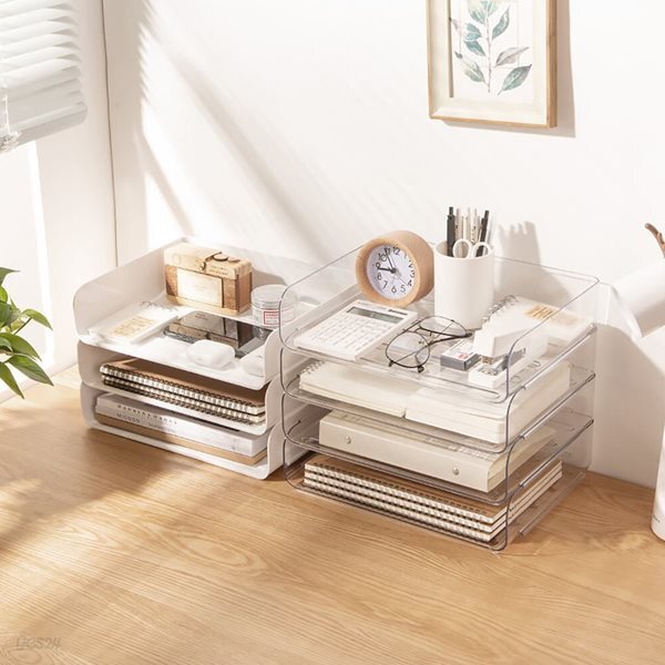 PH 세로 가로 A4 서류정리 소품 수납 트레이 WF-01