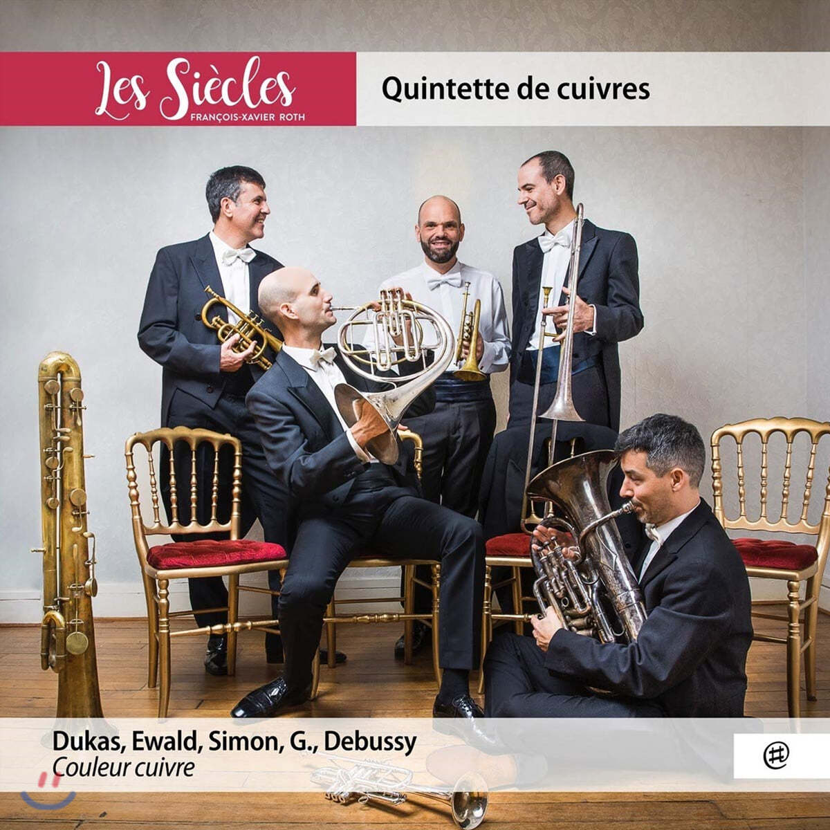 Les Siecles Brass Quintet 금관 5중주 작품집 - 뒤카 / 드뷔시 외 (Quintette de Cuivres)