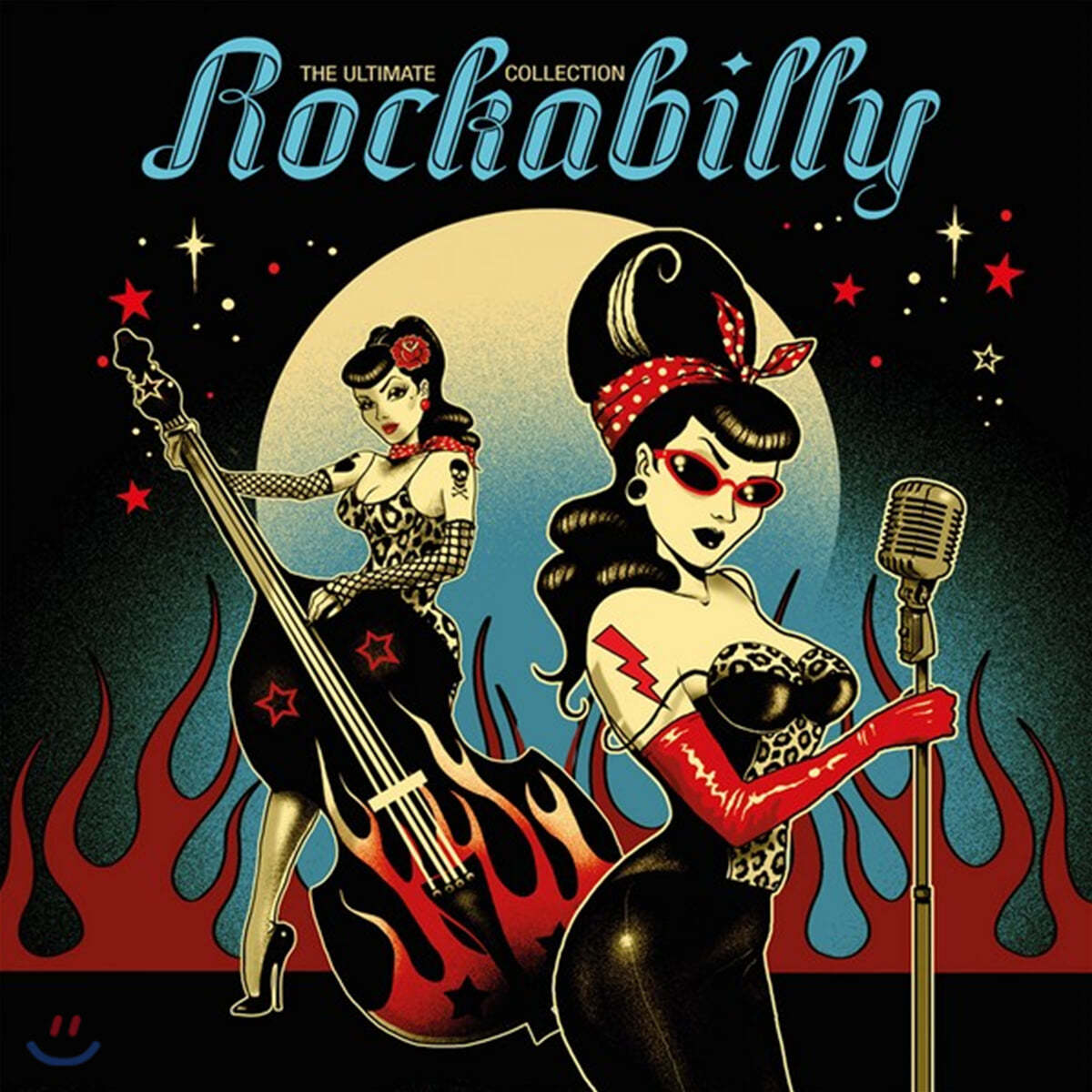 로커빌리 모음집 (The Ultimate Rockabilly Collection) [투명 레드 컬러 2LP]