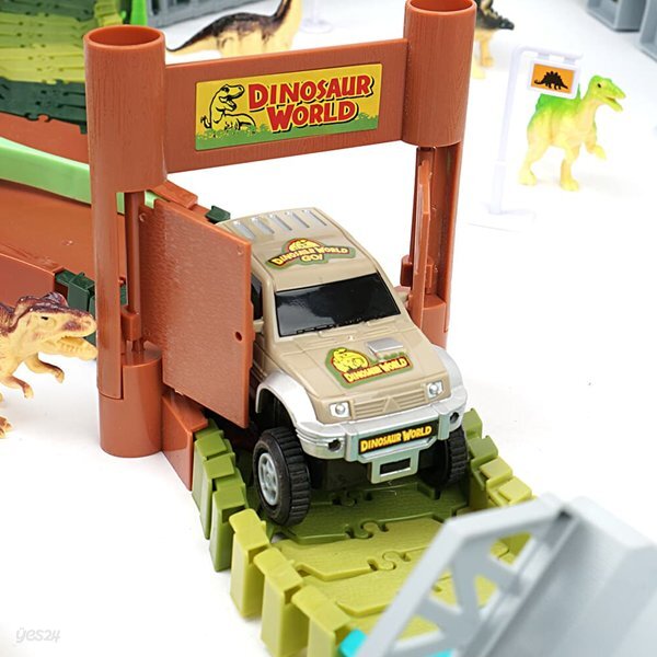 레츠토이 다이노파크 공룡 테마파크 트랙 만들기 미니카 레일장난감