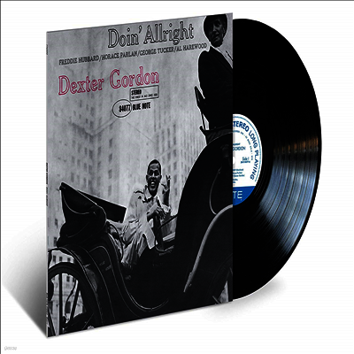 Dexter Gordon — Doin' Allright 앨범 커버