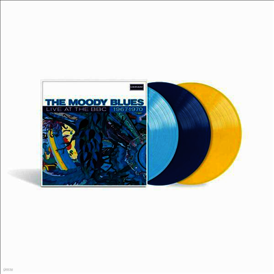 Moody Blues — Live At The BBC: 1967-1970 (Numbered Limited)(Gatefold) 앨범 커버