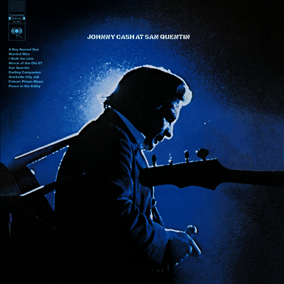 Johnny Cash — At San Quentin (Reissue) 앨범 커버