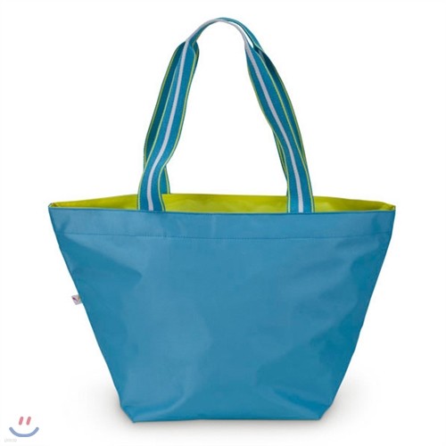 [ALL FOR COLOR] Color Block Tote ÷ Ʈ - Blue Water