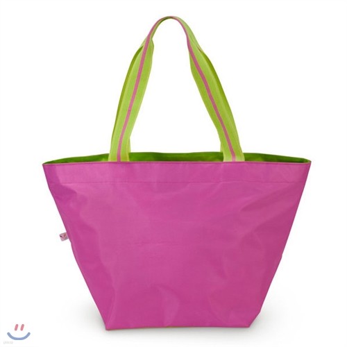 [ALL FOR COLOR] Color Block Tote ÷ Ʈ - Pink Watermelon