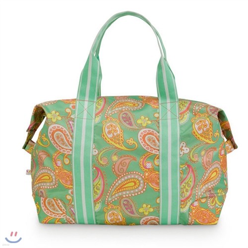 [ALL FOR COLOR] Travel Tote డ Ʈ - Paisley Breeze