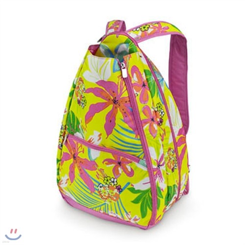 [ALL FOR COLOR] Tennis Backpack   - Island Oasis