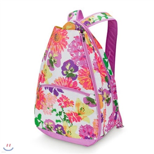 [ALL FOR COLOR] Tennis Backpack   - Garden Retreat