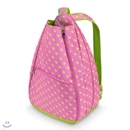 [ALL FOR COLOR] Tennis Backpack   - Citrus Dot