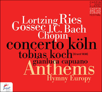 Tobias Koch 로르칭: '폴란드 사람과 아이' 서곡 / J.C.바흐: 건반 협주곡 6번 / 리스: '룰 브리타니아' 변주곡 외 (Anthems Hymn Europe)