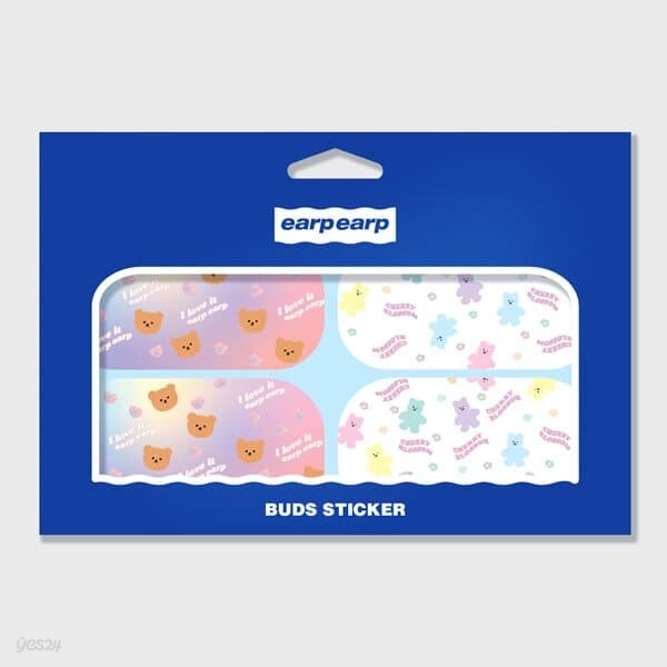 EARPEARP GALAXY BUDS STICKER PACK-PASTEL BLUE(버즈 스티커)