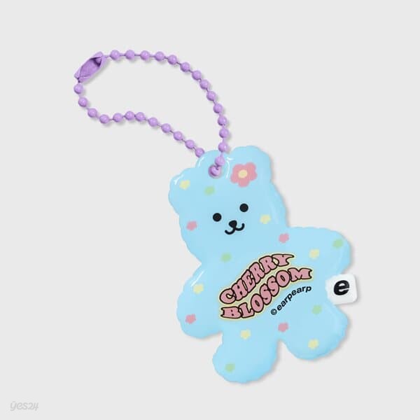 Cherry blossom bear-sky blue(PVC키링)