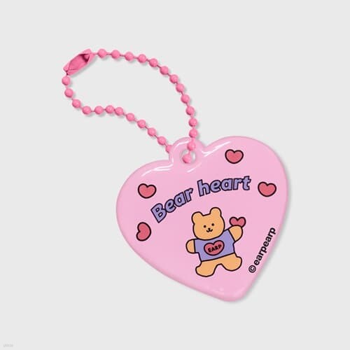 Bear heart-pink(PVCŰ)