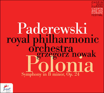 Grzegorz Nowak 파데레프스키: 교향곡 B단조 '폴로니아' (Paderewski: Symphony in B minor 'Polonia' op.24) 