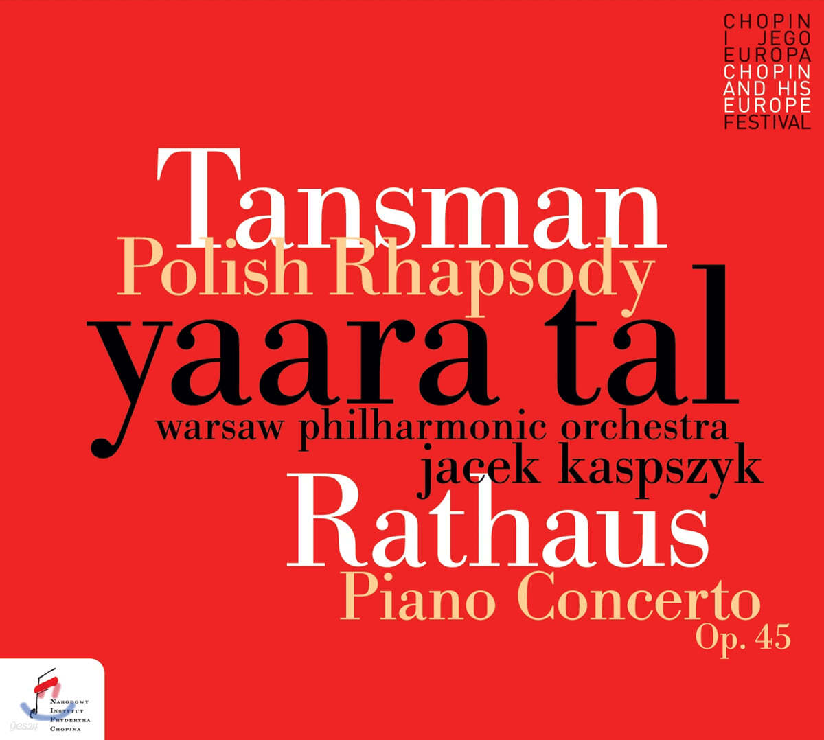 Yaara Tal 탄즈만: 폴란드 랩소디 / 라타우스: 피아노 협주곡 (Tansman: Polish Rhapsody / Rathaus: Piano Concerto op.45)  