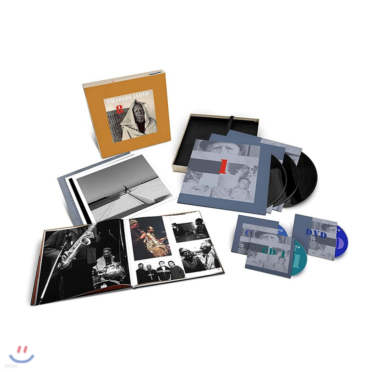 Charles Lloyd (찰스 로이드) - 8: Kindred Spirits, Live From The Lobero Theatre [3LP+2CD+DVD]