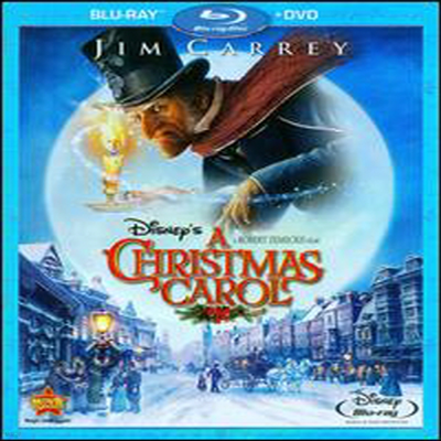 Disney's A Christmas Carol (ũ ĳ) (ѱ۹ڸ)(Two-Disc Blu-ray/DVD Combo) (2009)