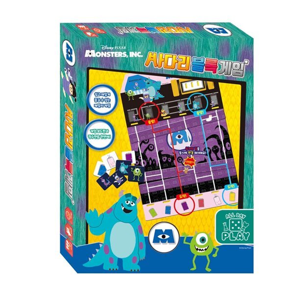 DB-Y20-002 몬스터주식회사 사다리 블록게임[7세이상,1인~5인]