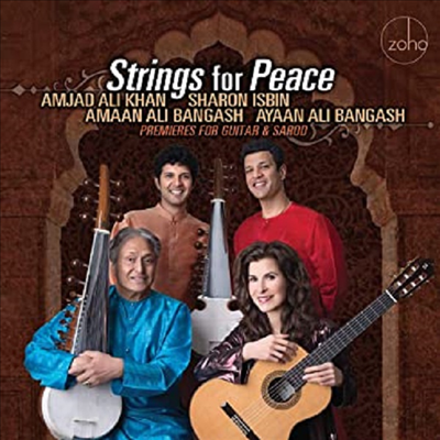 Isbin Sharon/Ali Amjad Khan - Strings For Peace: Premieres For Guitar & Sarod (CD)