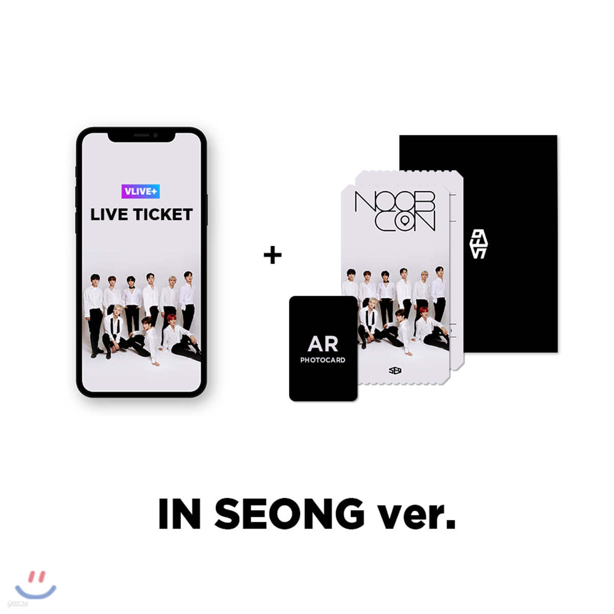 NOOB CON - SF9 LIVE 관람권 + 스페셜티켓KIT (인성 ver.)