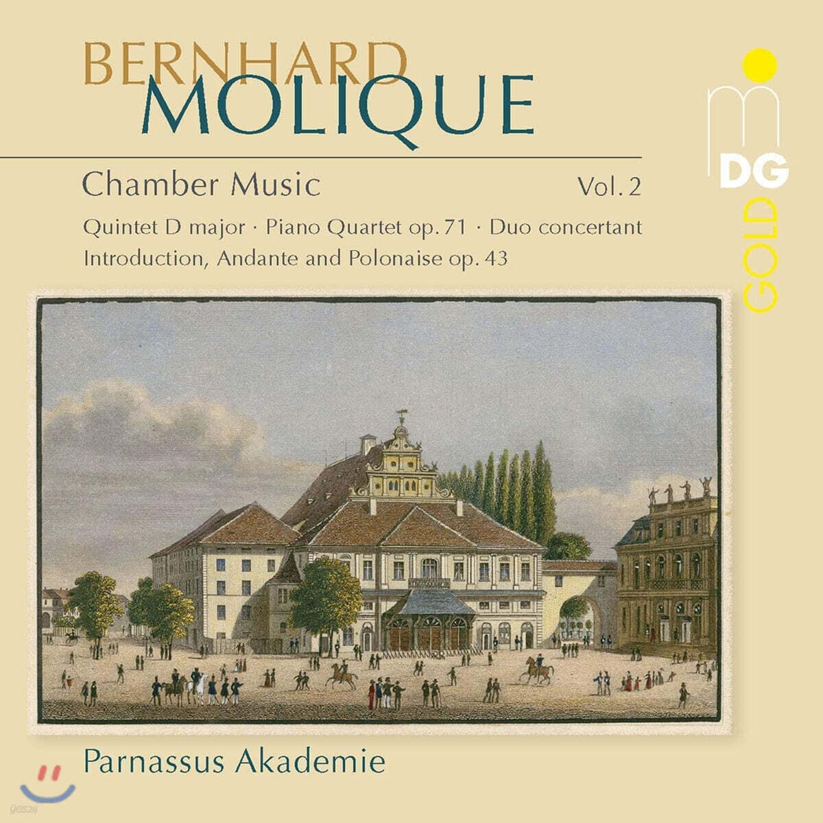 Parnassus Akademie 베른하르트 모리크: 실내악 작품 2집 (Bernhard Molique: Chamber Music Vol.2)