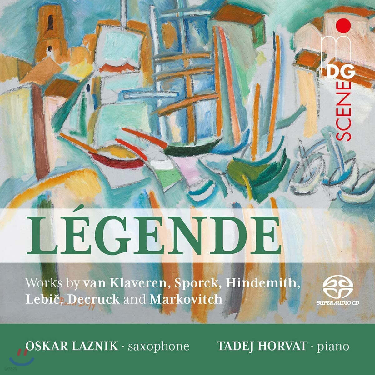 Oskar Laznik 20세기 색소폰 모음곡집 (Legende - Works for Alto Saxophone and Piano) 