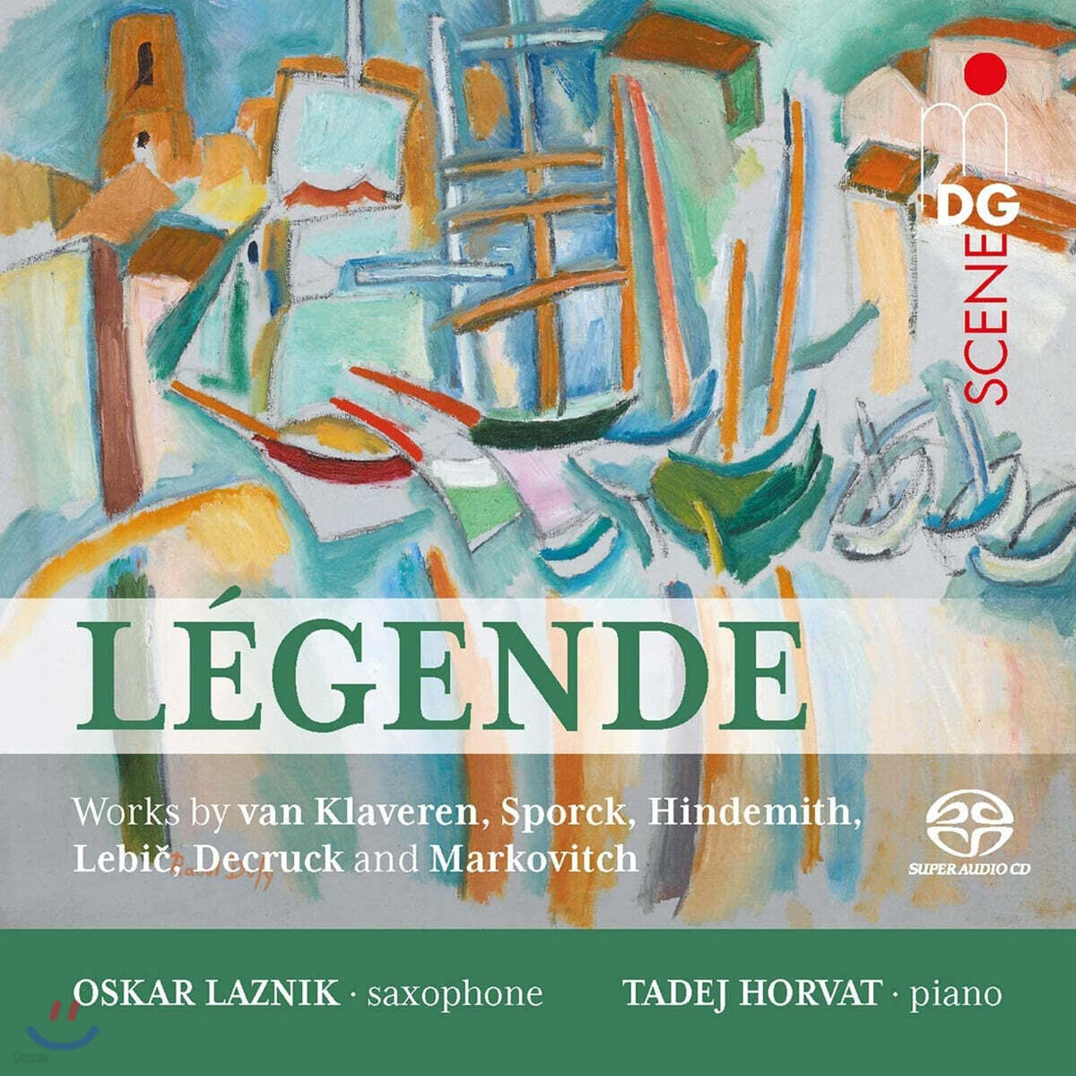 Oskar Laznik 20세기 색소폰 모음곡집 (Legende - Works for Alto Saxophone and Piano)