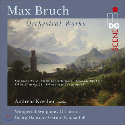 Andreas Krecher 브루흐: 교향곡 2번, 바이올린 협주곡 1번 외 (Bruch: Orchestral Works)