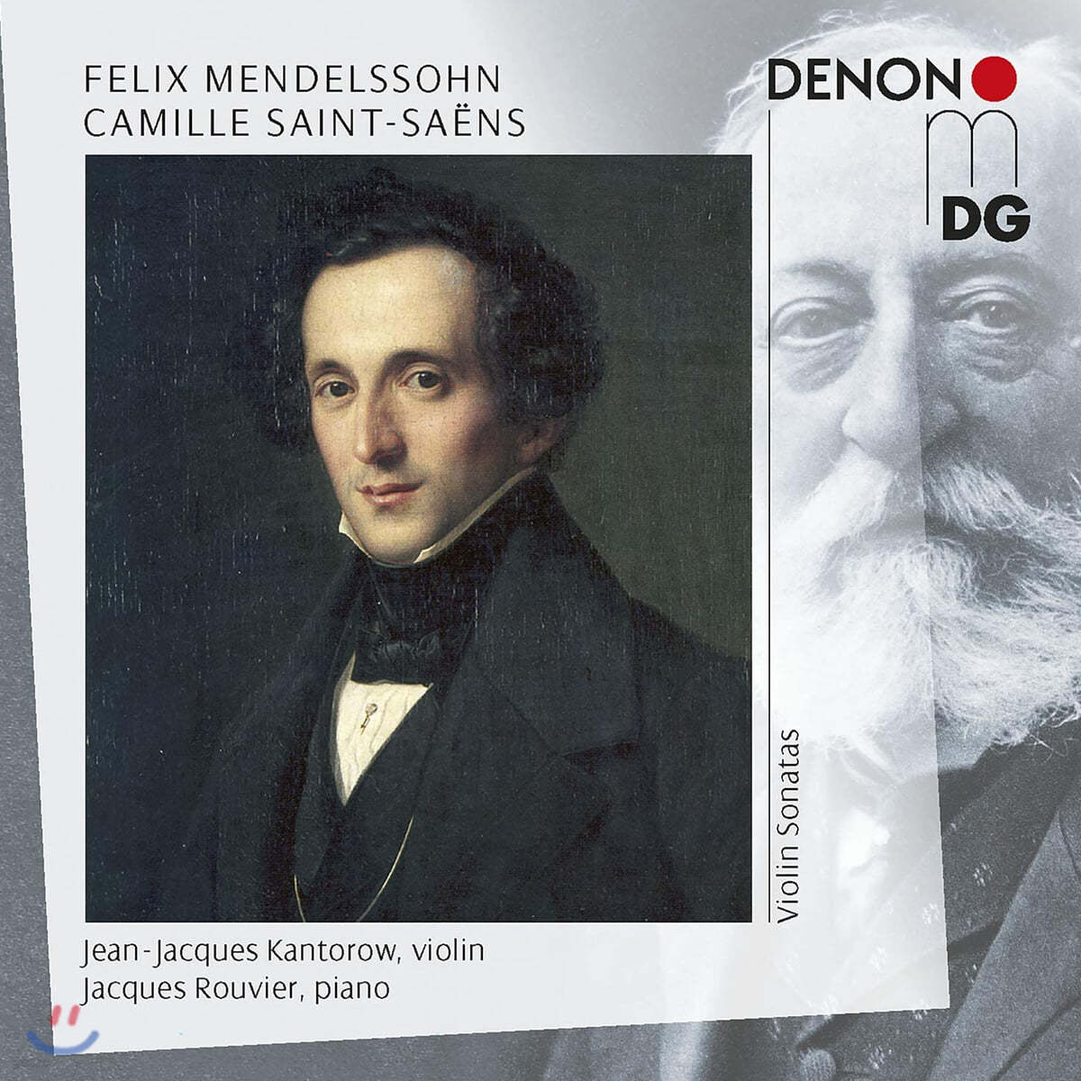 Jean-Jacques Kantorow 멘델스존 / 생상스: 바이올린 소나타 작품집 (Mendelssohn / Saint-Saens: Violin Sonatas)