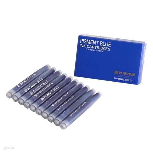 플래티넘 카트리지 피그먼트 블루 10본입 SPG-500