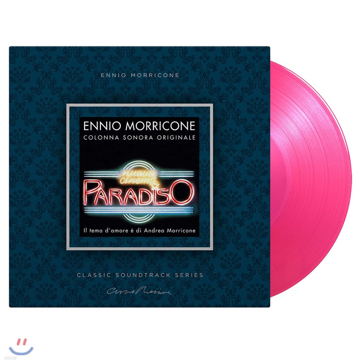 시네마 천국 영화음악 (Nuovo Cinema Paradiso OST by Ennio Morricone 엔니오 모리꼬네) [투명 핑크 컬러 LP]