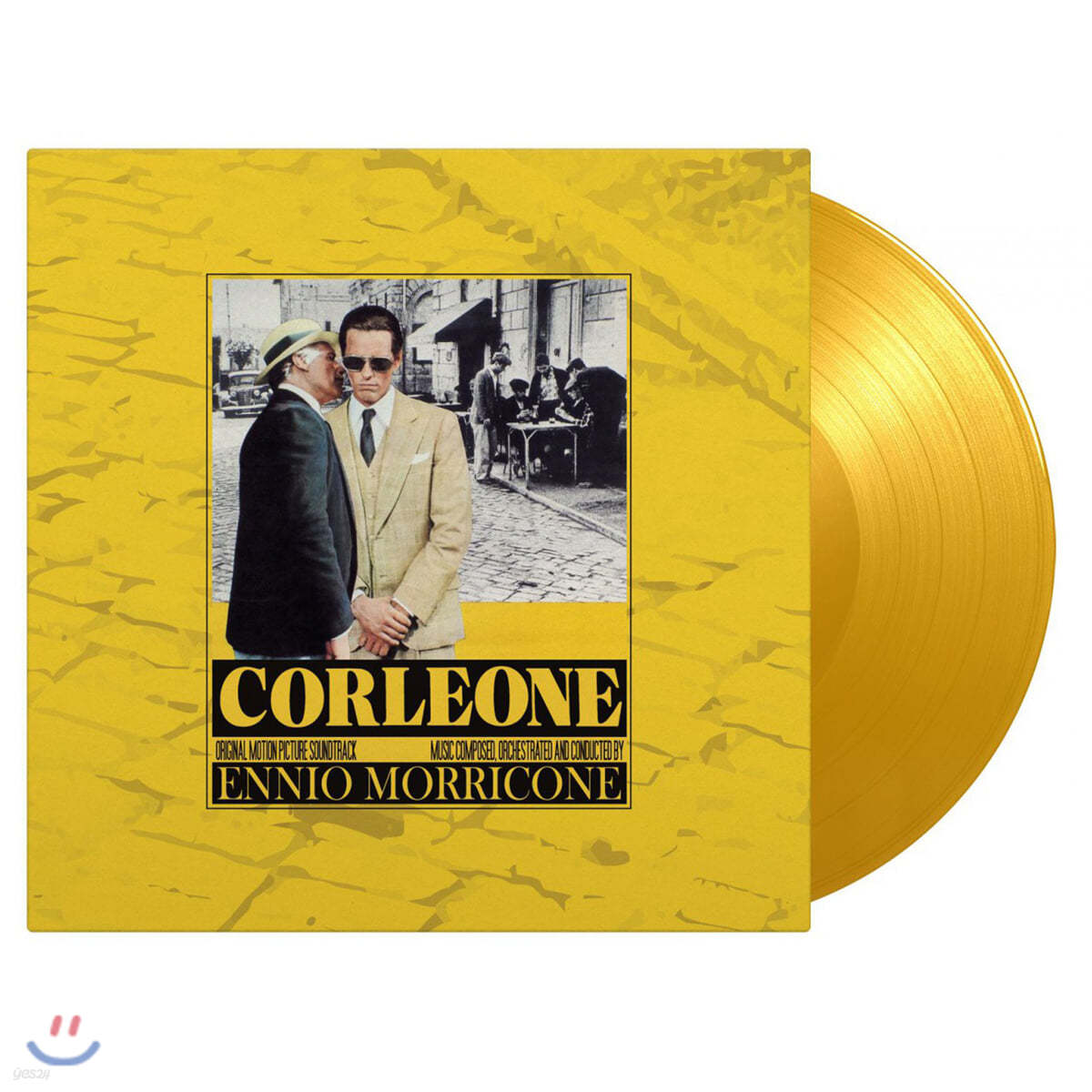 최후의 시실리 영화음악 (Corleone OST by Ennio Morricone 엔니오 모리꼬네) [옐로우 컬러 LP]