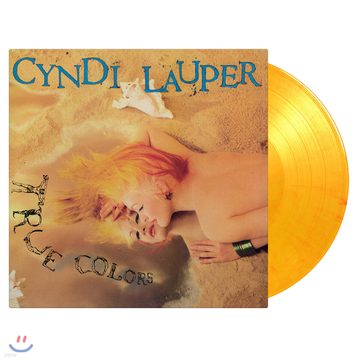 Cyndi Lauper (신디 로퍼) - 2집 True Colors [플레이밍 컬러 LP]