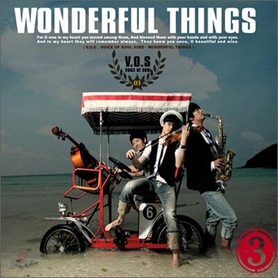 V.O.S (브이오에스) 3집 - Wonderful Things